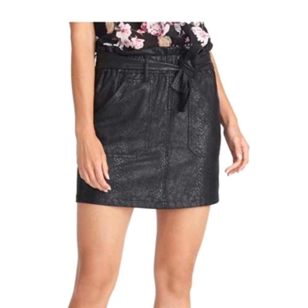 Rachel Roy Keni Snake Print Skirt